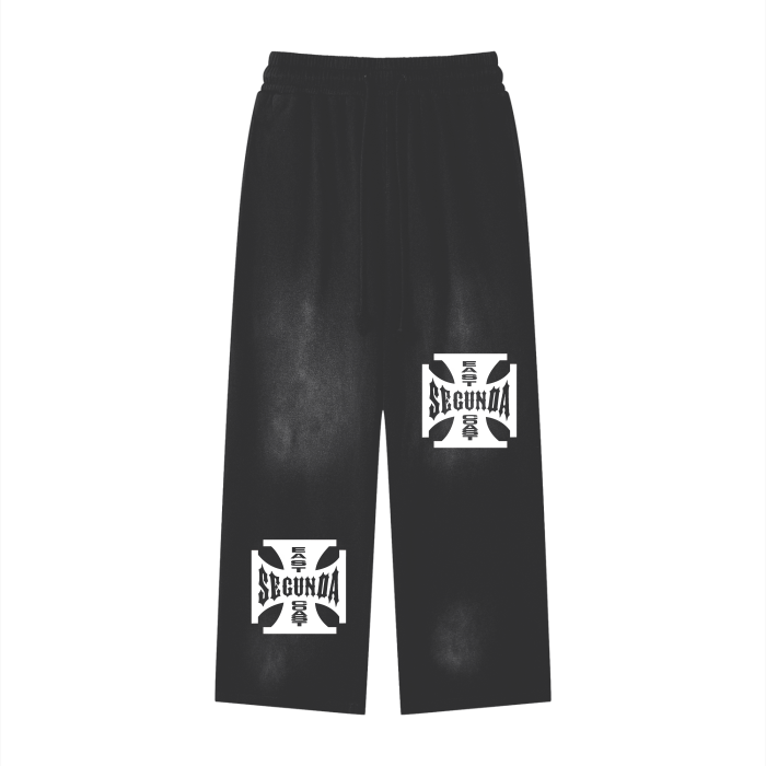 Segunda Choppers "4 Crosses" Monkey Wash Loose fit Sweatpants